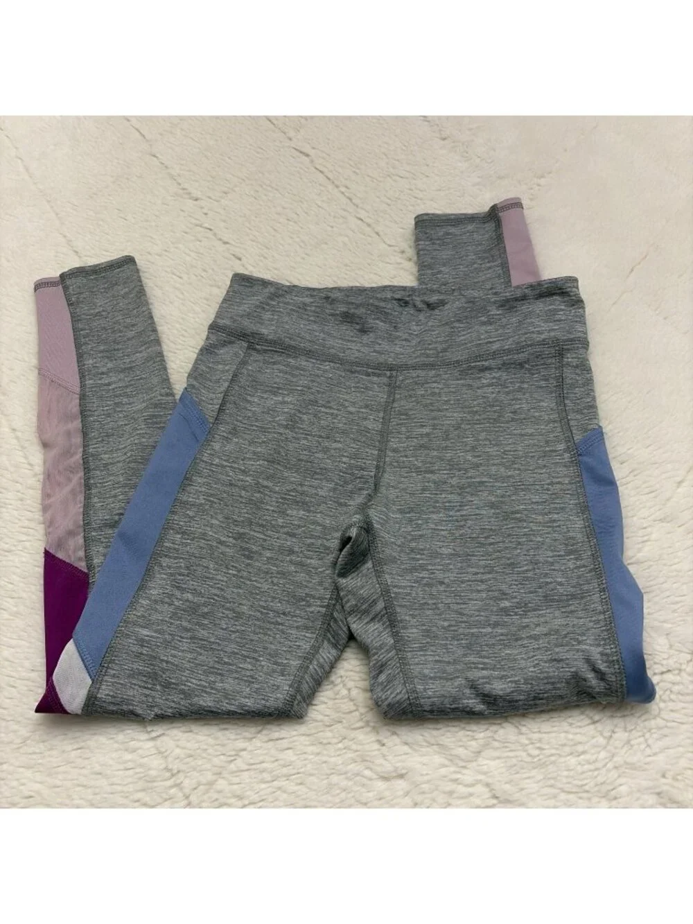 Old Navy Active Go Dry Multicolor Leggings Girls Extra Large 14 Play Ready